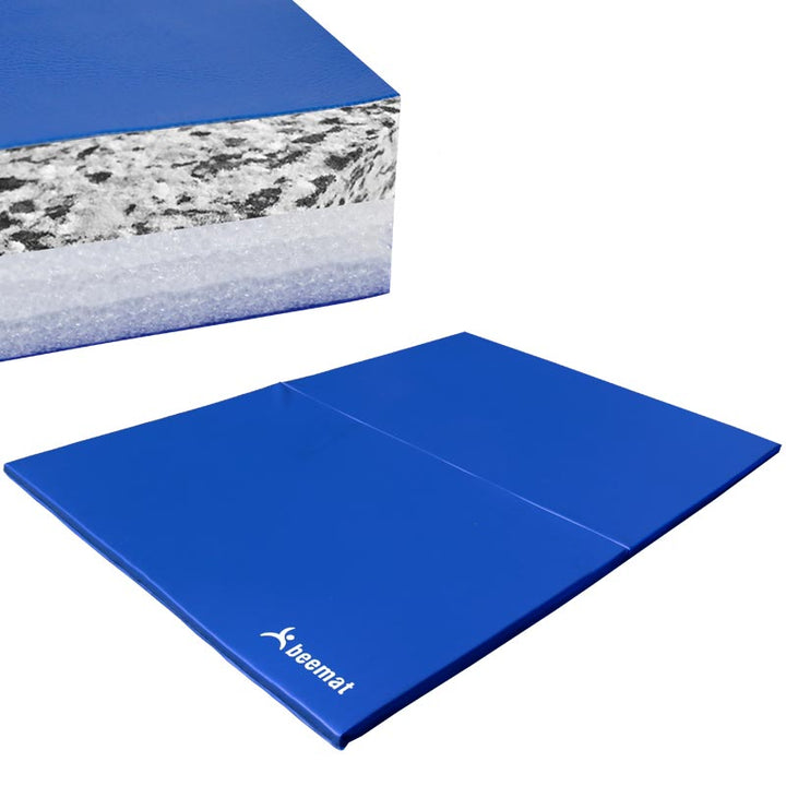 Beemat Folding Gymnastic Chipfoam Bonded Mat 6ft x 4ft