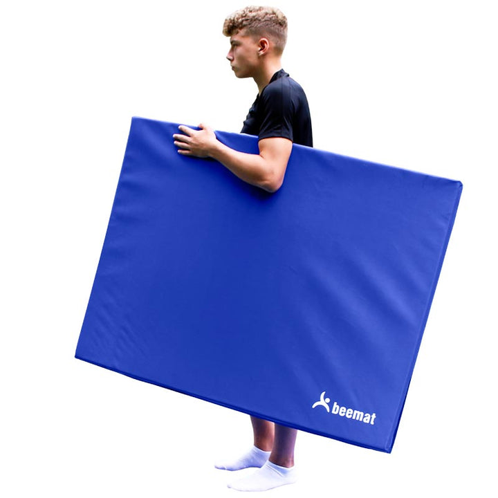 Beemat Folding Gymnastic Chipfoam Bonded Mat 6ft x 4ft